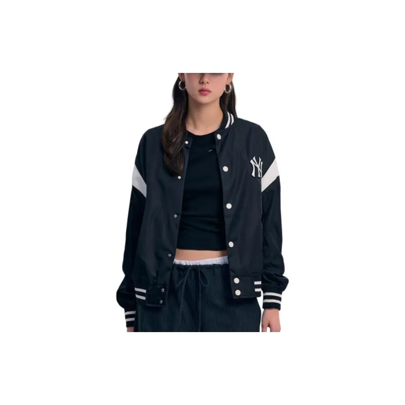 MLB SS24 New York Yankees Baseball Jacket Unisex Black-2