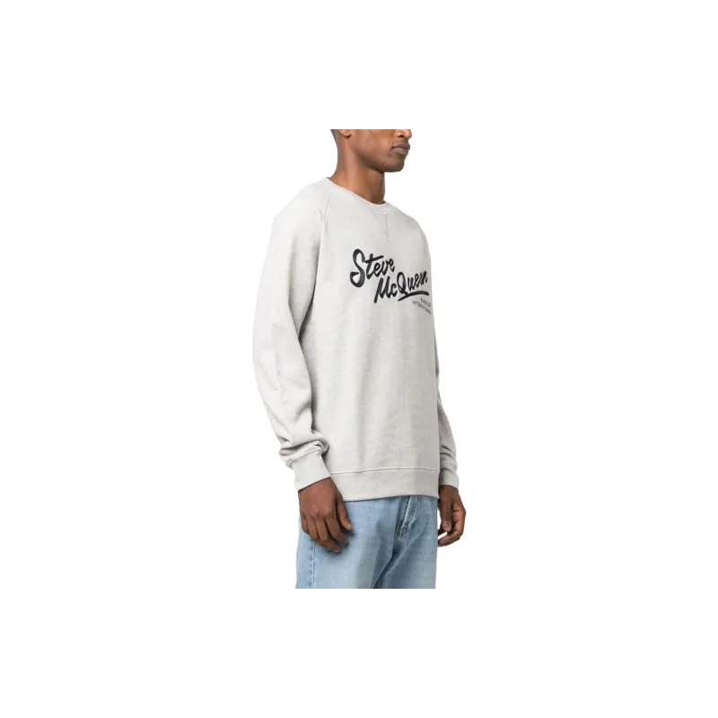 BARBOUR International X Steve McQueen Holts Cotton Sweatshirt-3