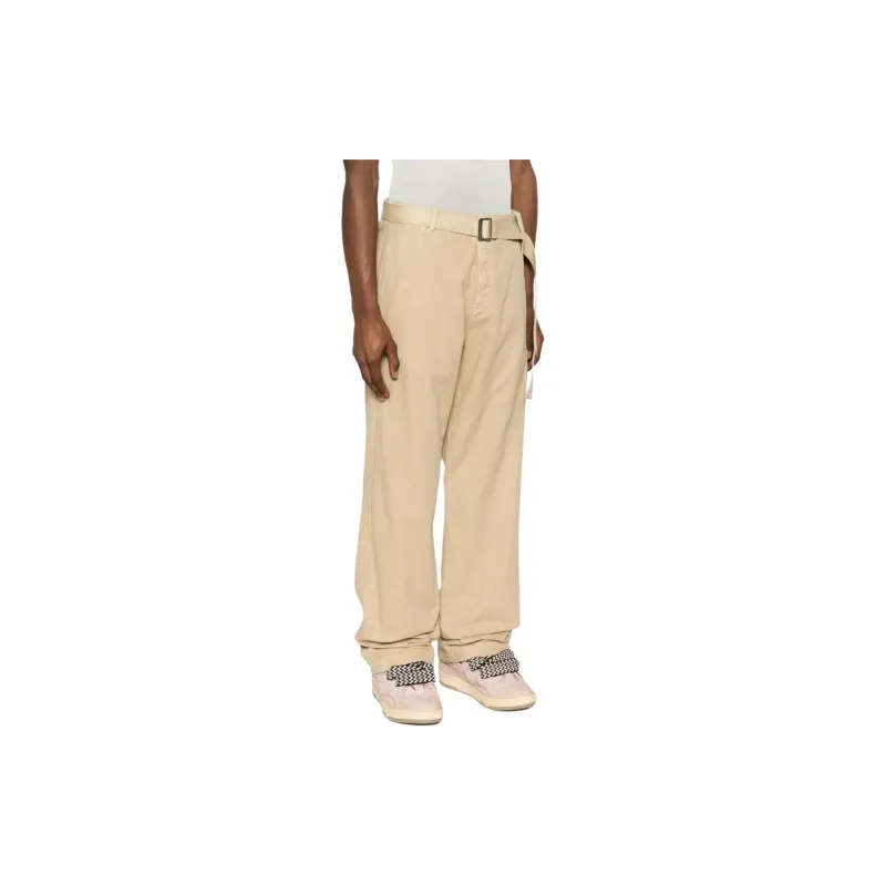 Jacquemus Le Pantalon Marrone Workwear Trousers-2