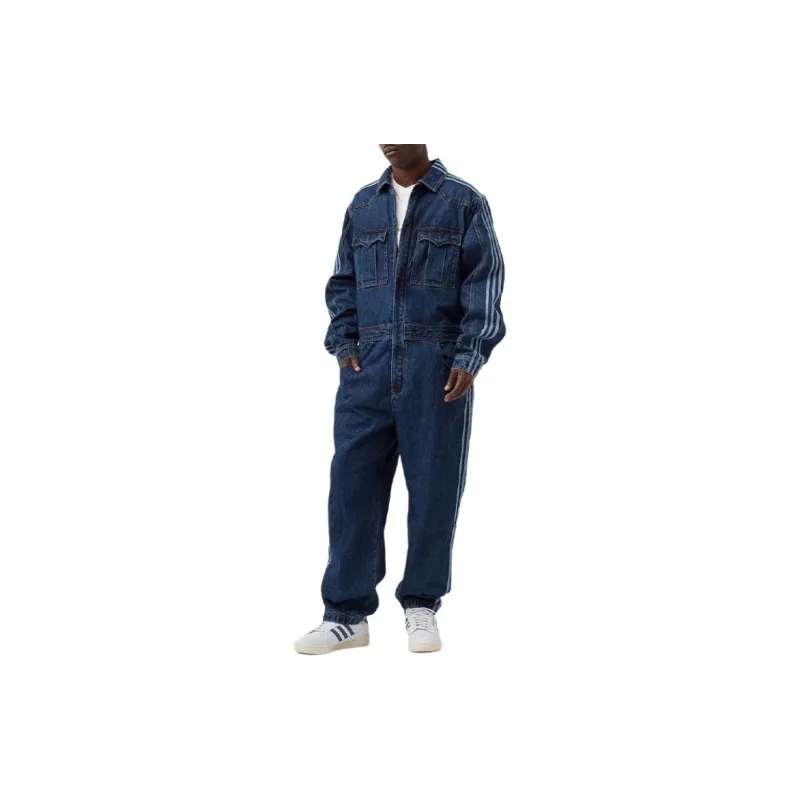 Adidas Ivy Park Denim Snap Boiler Suit All Gender-3