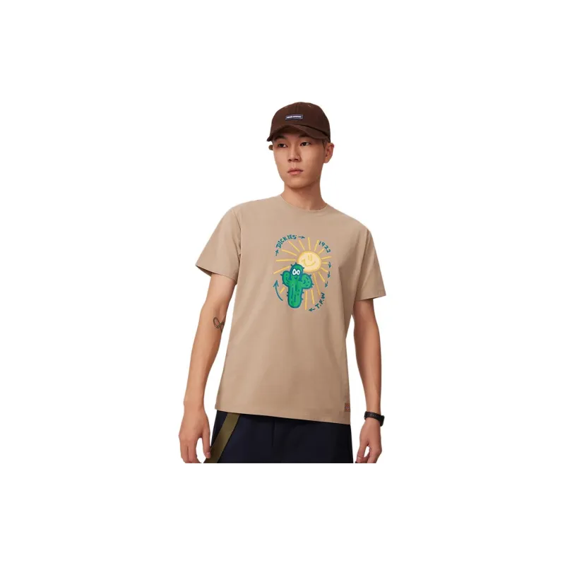Dickies T Shirts Unisex Sand-2
