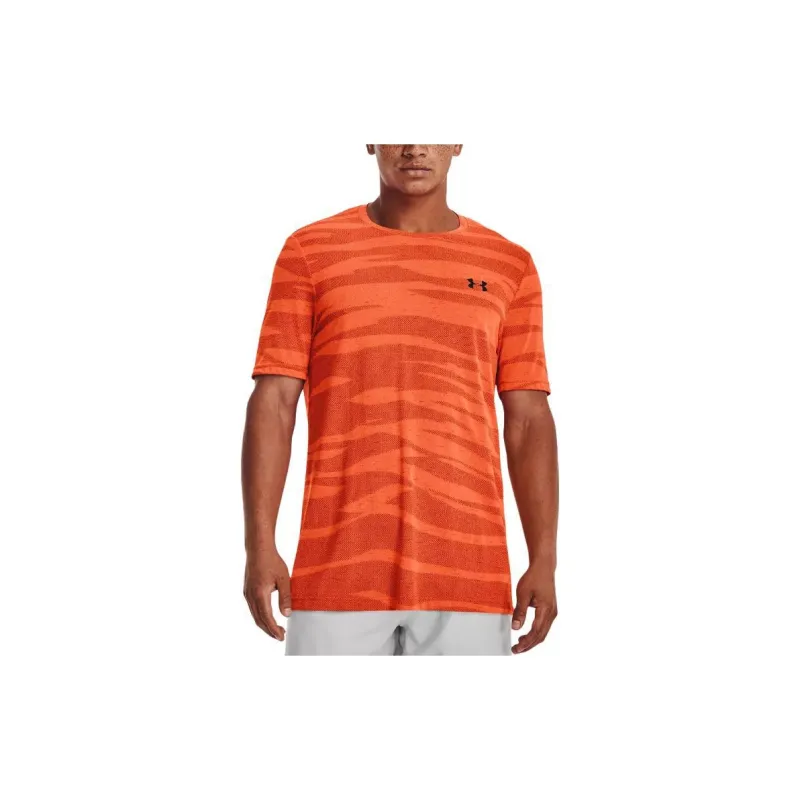 Under Armour T Shirt Men's Explosion Orange-4