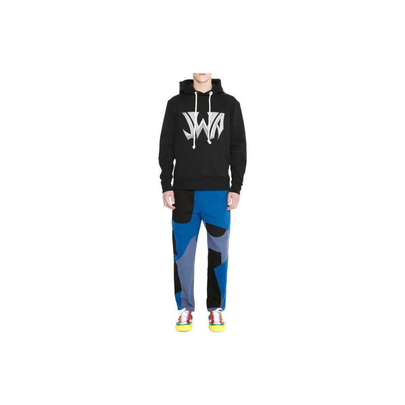 JW Anderson Logo Printed Drawstring Hoodie-1