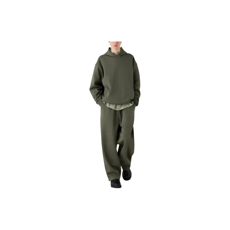 UNIQLO C Collection Sweatshirts Unisex 57 Dark Olive-1