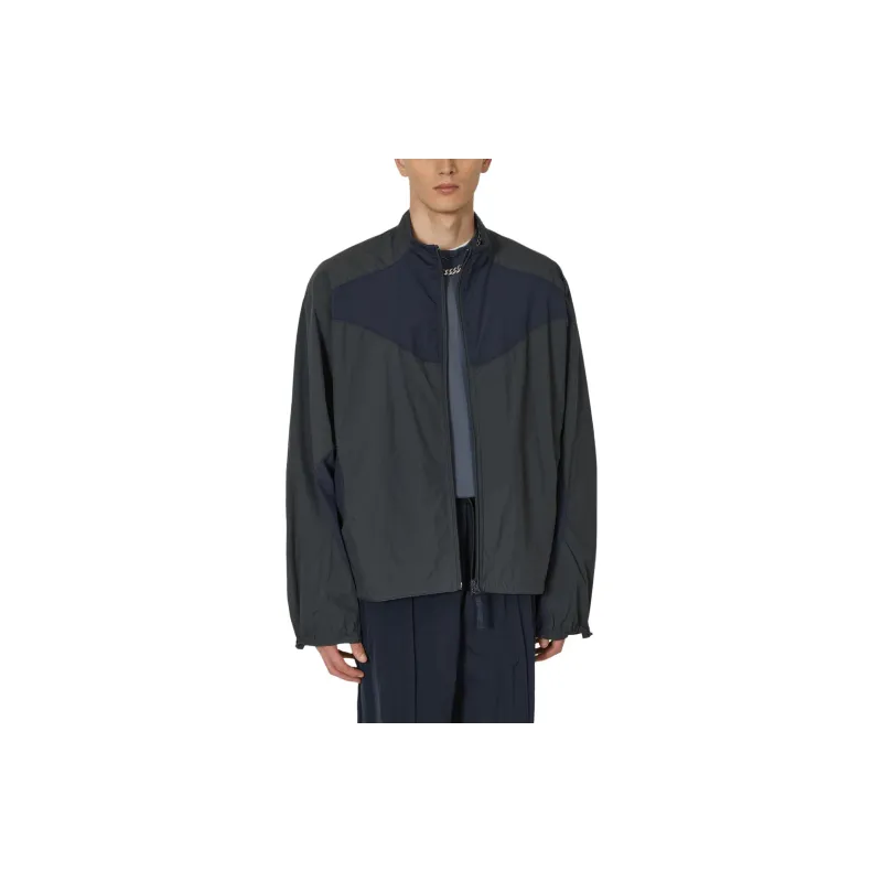 Reebok Colour Block Panelled Zipped Windbreaker-3