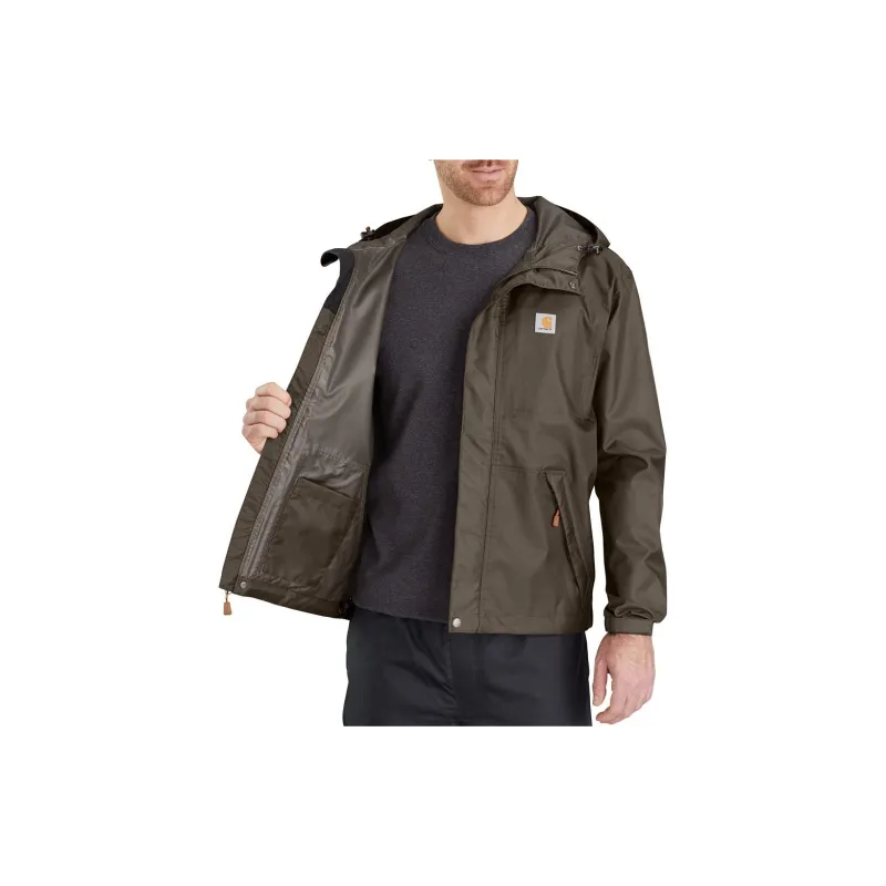 Carhartt Waterproof And Windproof Windbreaker Jacket Men's LOOSE FIT-3