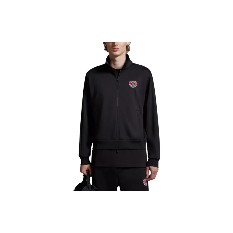 Moncler Logo Patch Zip Up Jacket-1