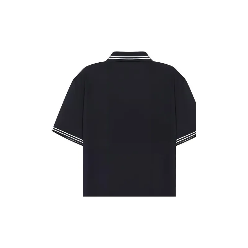EMPORIO ARMANI Polo Shirts Men Navy Blue-6