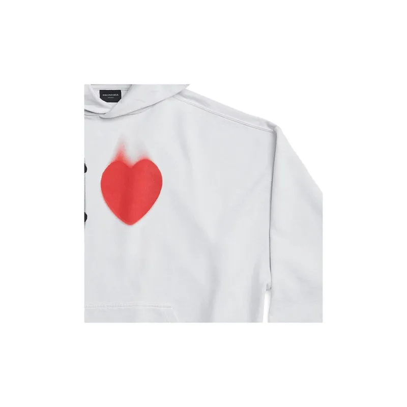Balenciaga SS23 Sweatshirt Regular Fit Men's White-5