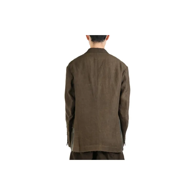 ZIGGYCHEN Sinngle Breasted Long Sleeved Jacket-4