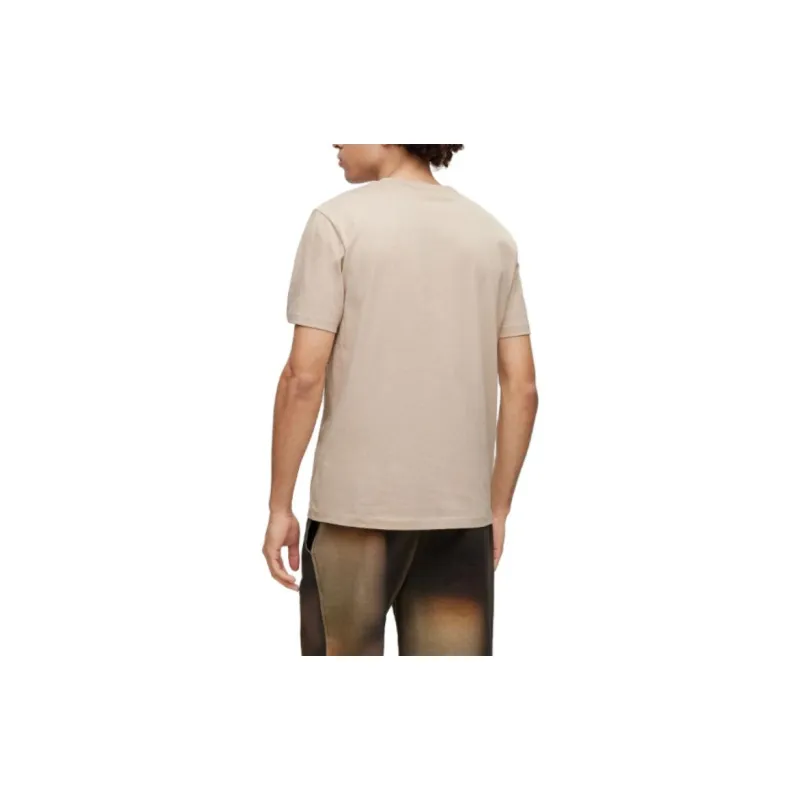 HUGO BOSS T Shirts Men Khaki-3