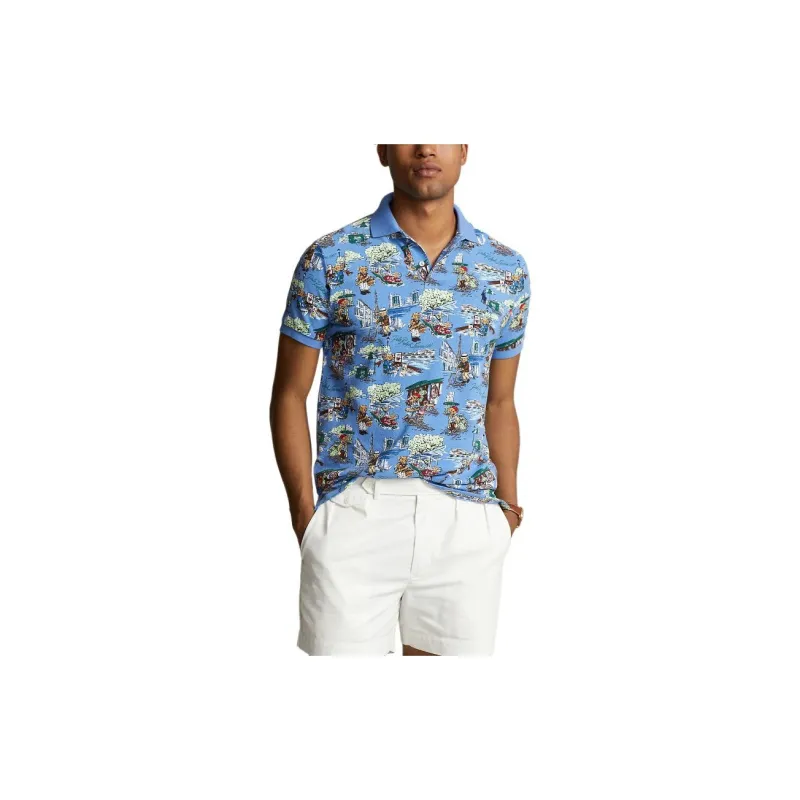 Polo Ralph Lauren Graphic-print Cotton Polo Shirt-3