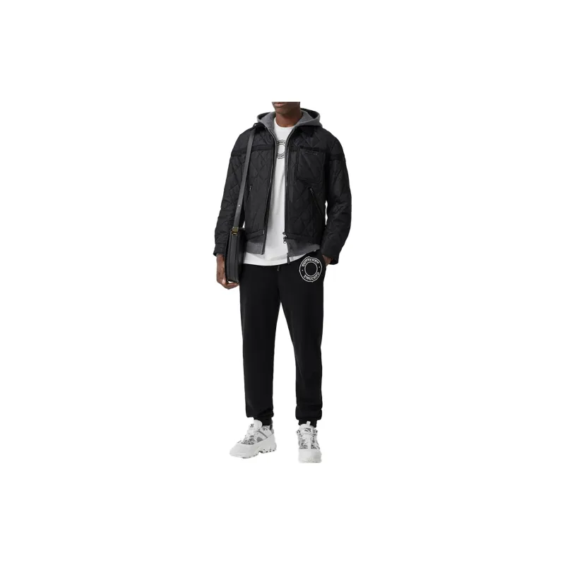 Burberry Puffer Jacket Men's Black-4