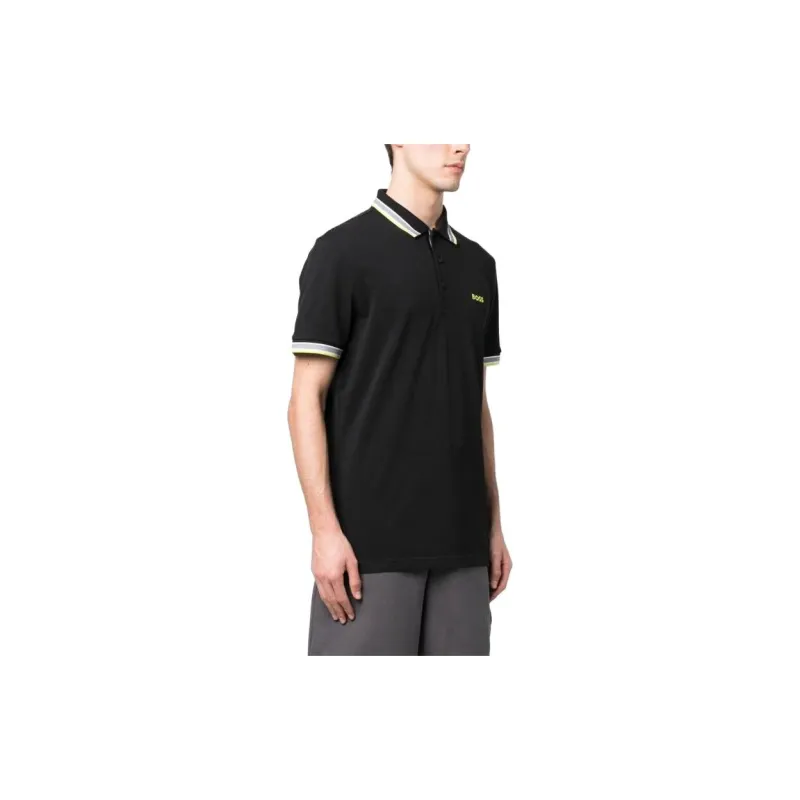 HUGO BOSS Logo embroidered Polo Shirt-3