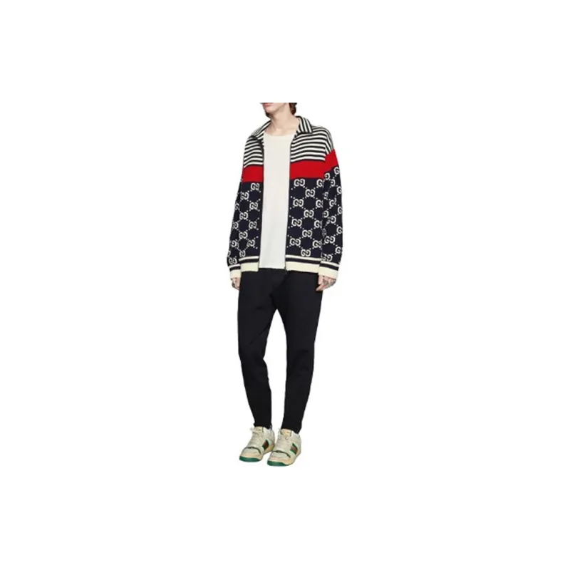 GUCCI Logo Sweater Jacket-1