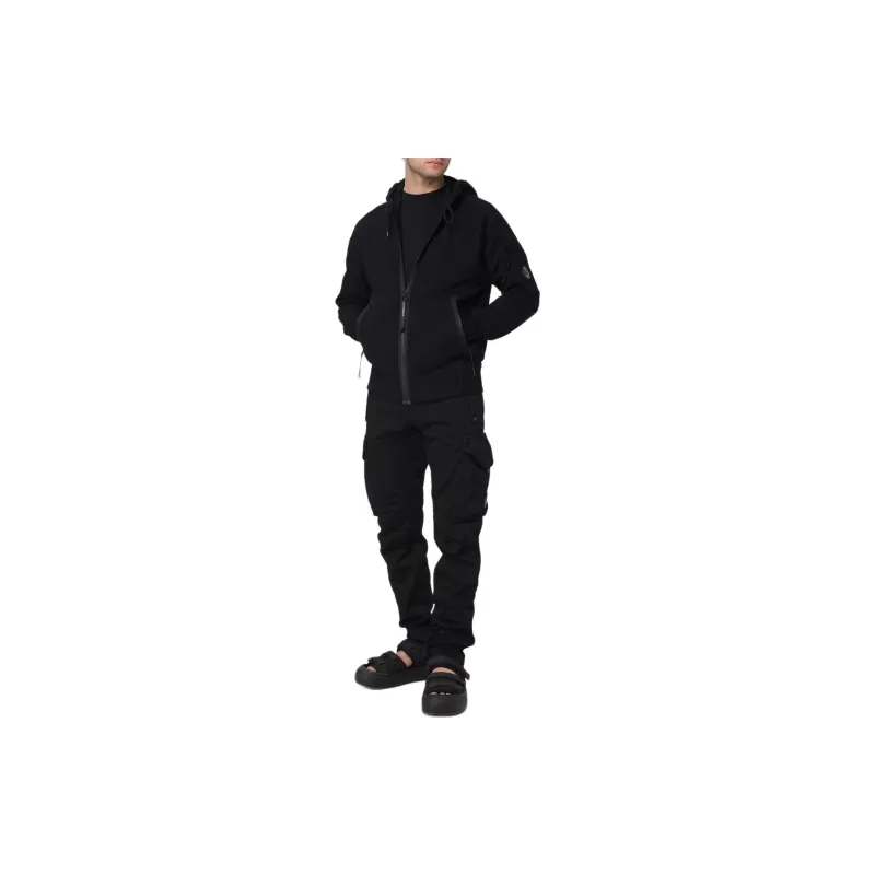 C.P.Company Lens Detailed Zipped Hoodie-4