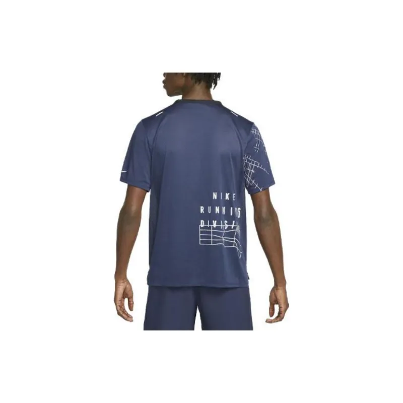 Nike Dri-FIT Run Division Rise 365 T-Shirt Men's Marine Blue-4