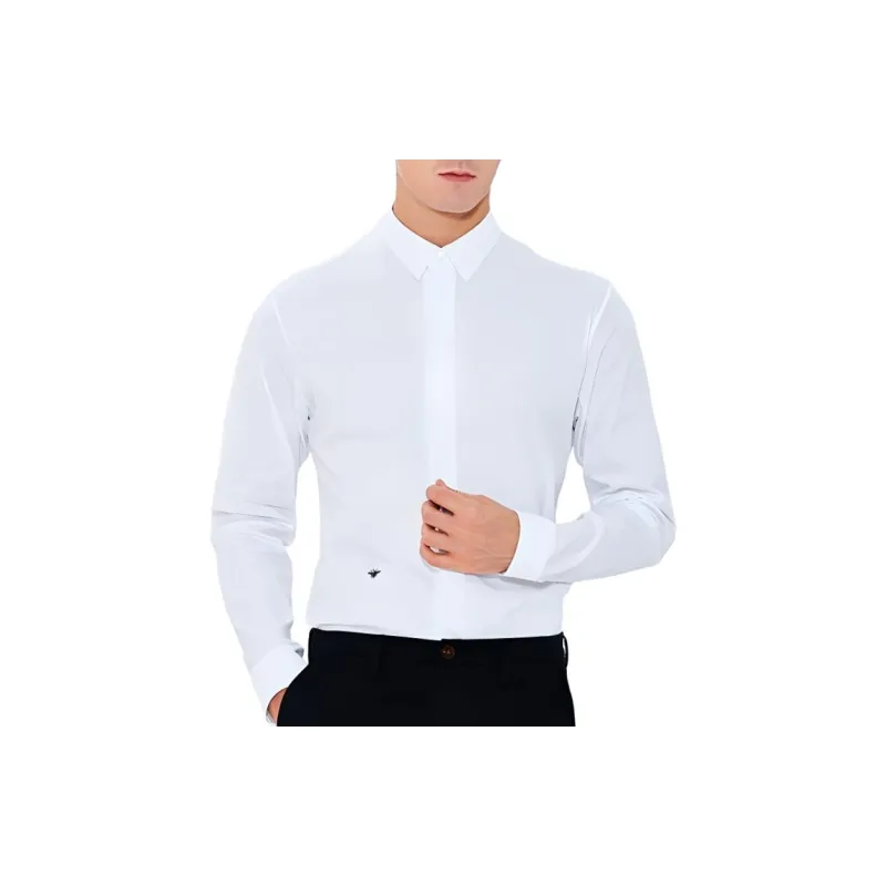 DIOR Quarterly New Products Shirts Men White-5