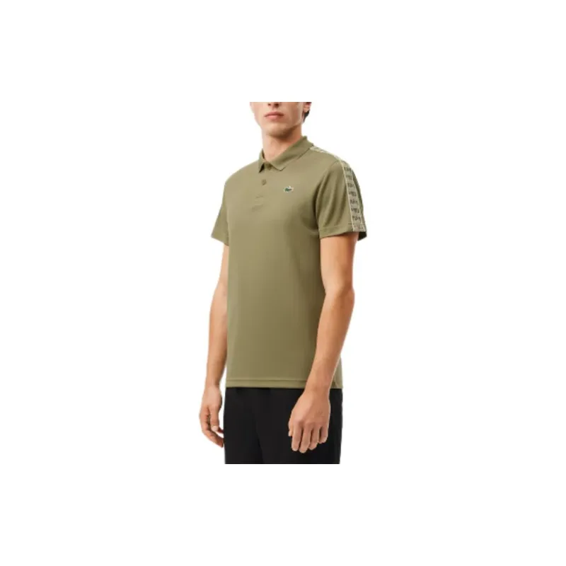 LACOSTE Polo Shirt Men's Khaki Green-2