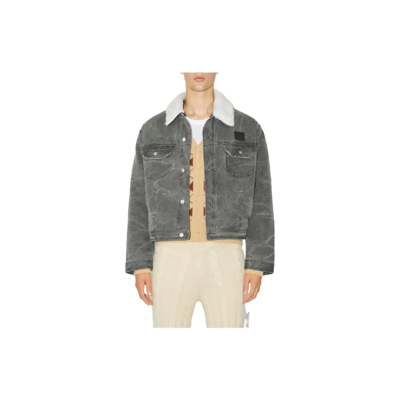 Acne Studios Denim Jacket Unisex Carbon Gray-1