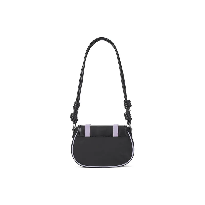 MR.ACE HOMME Polyester Shoulder Bag Women's Sweet Cool Black/Star Silver/Beige White Sand-4