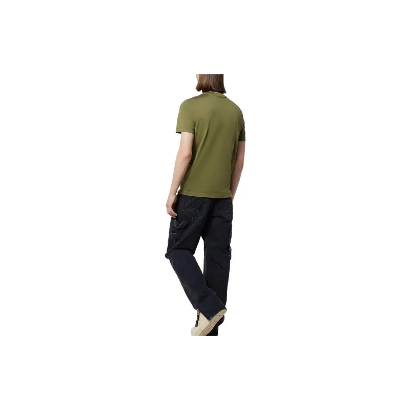 LOUIS VUITTON Classic Cotton T Shirt T Shirt Men's Green-1