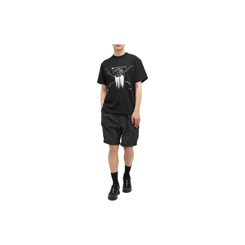 And Wander T Shirt Unisex Black-1