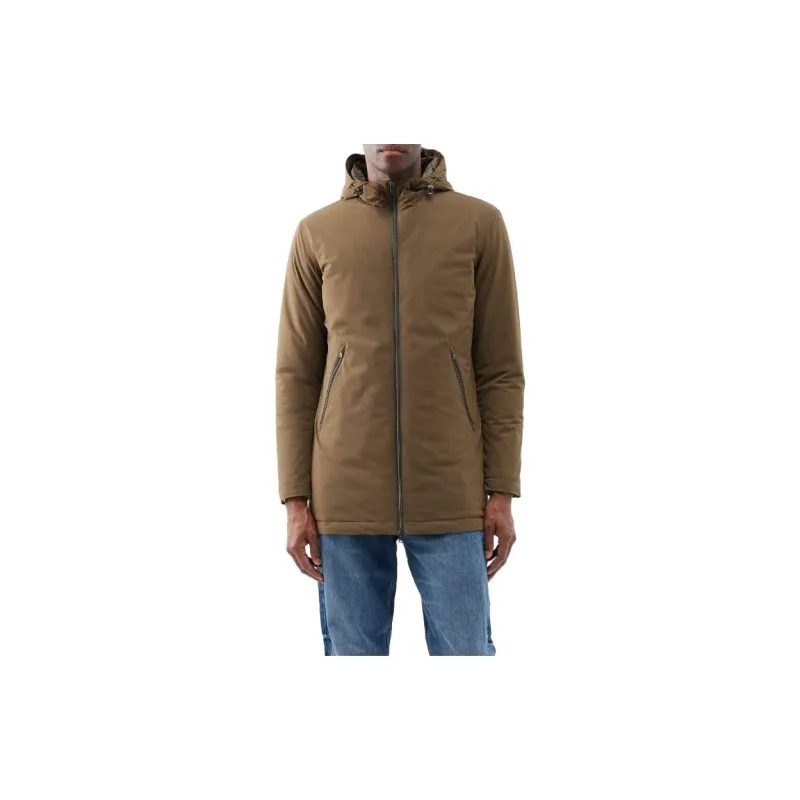 HERNO Long Sleeved Hooded Padded Parka-2