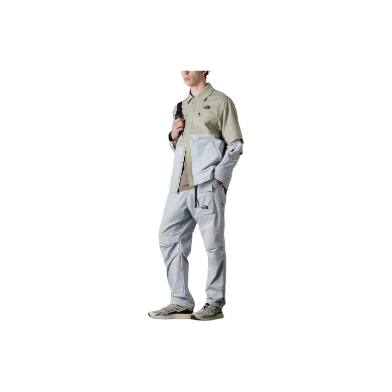 THE NORTH FACE Shirts Men Gray-3
