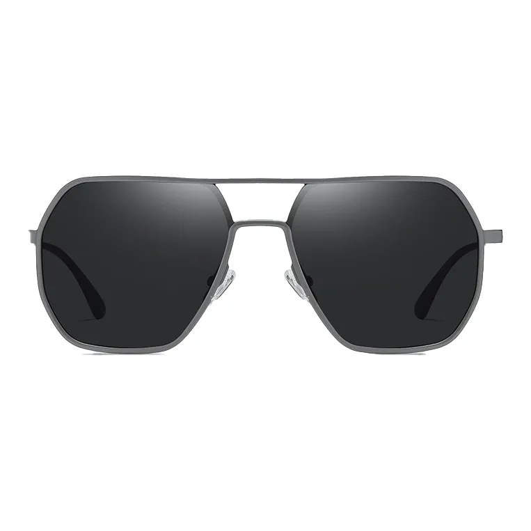 Yamaichi Maru Aluminum Magnesium Alloy Aviator Sunglasses Men's-1