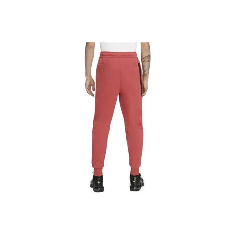 Nike Knitted Sweatpants Men Red-2