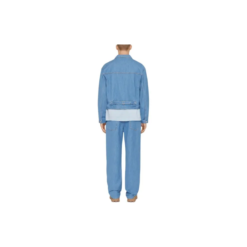 GIVENCHY FW24 Denim Jacket Men's Light Blue-2