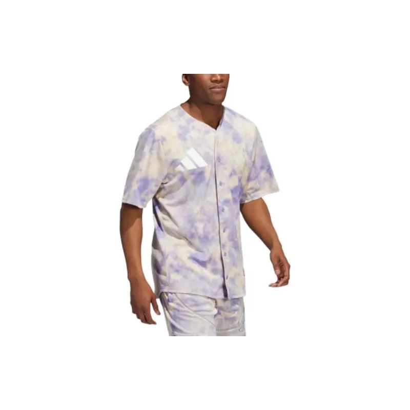 Adidas T-Shirts Men Lilac-1