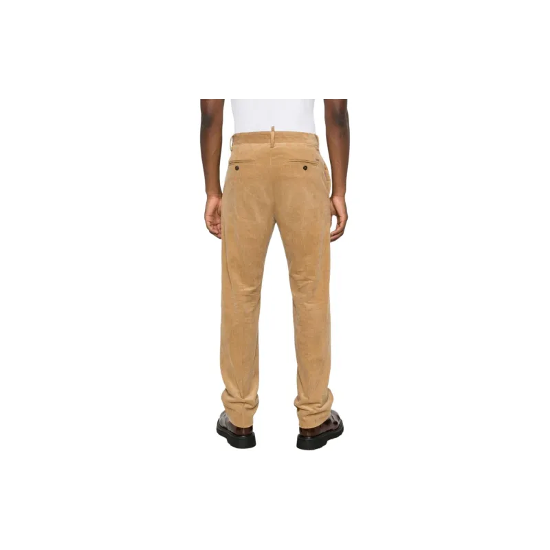 DSQUARED2 Corduroy Straight leg Trousers-2