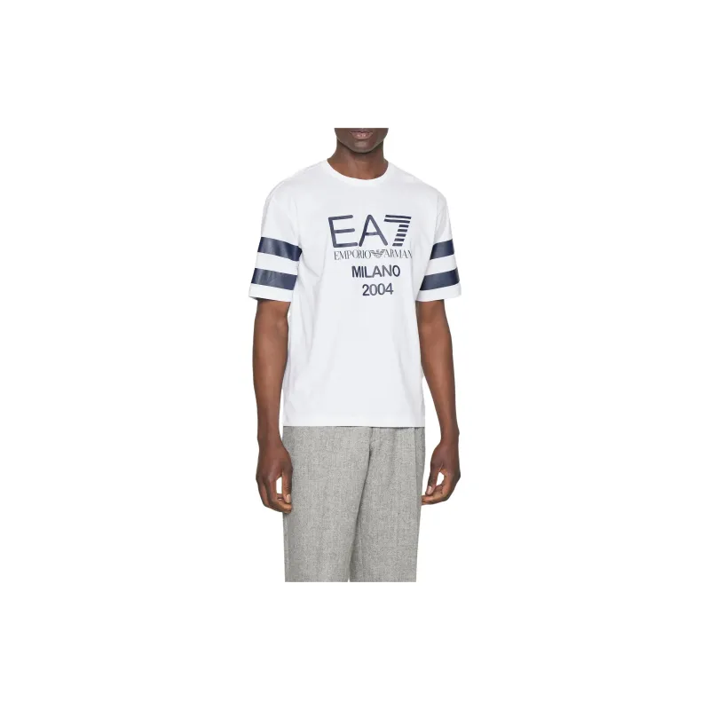 EMPORIO ARMANI EA7 SS23 T Shirt Men's White-3