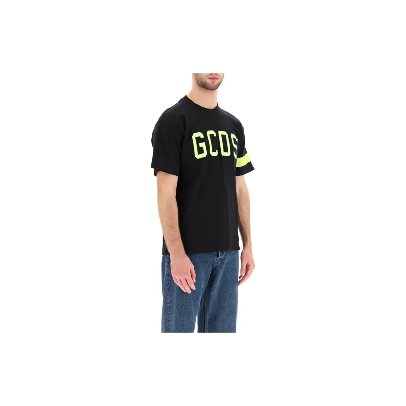 GCDS T-Shirts Men Black-4