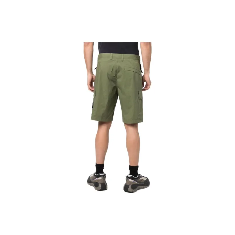 STONE ISLAND Cargo Shorts Men's Green-3