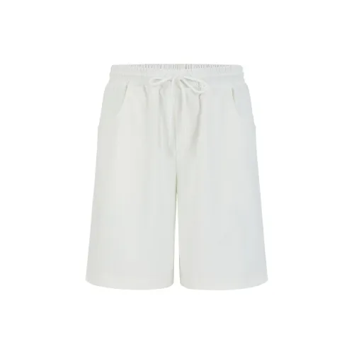 URBAN REVIVO Casual Shorts Men White