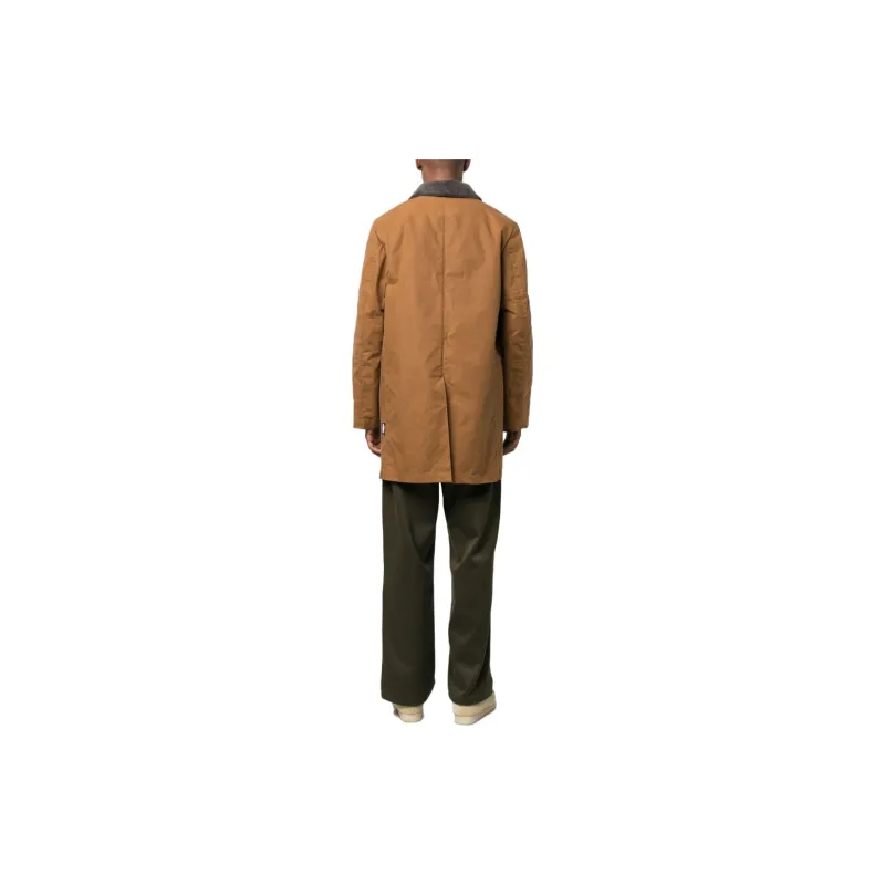 Mackintosh Norfolk Single breasted Cotton Coat-2