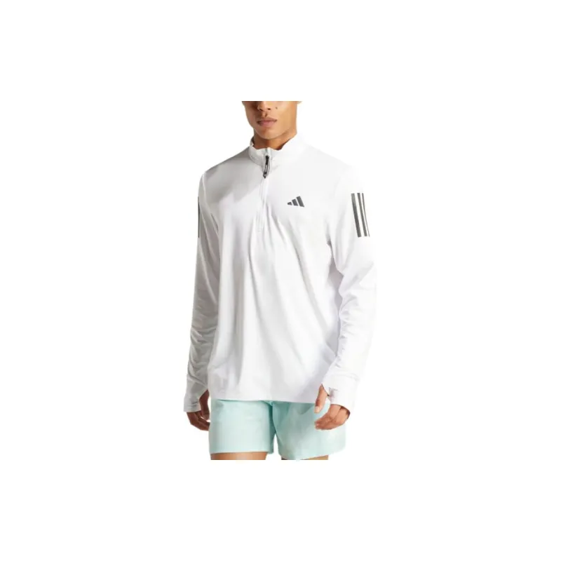 Adidas Free Shipping With AdiClub Own The Run Half Zip Track Top-1