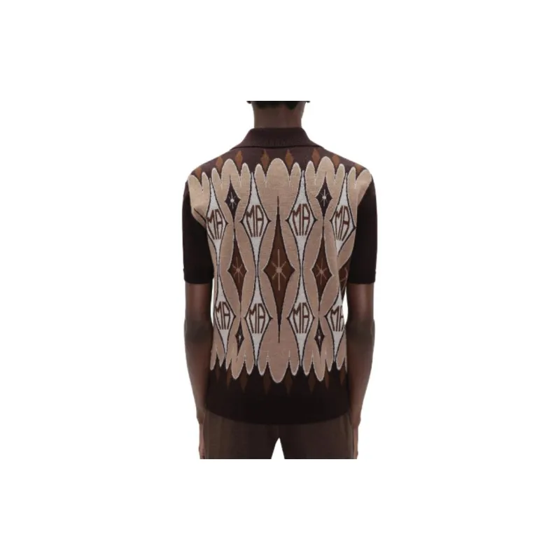 AMIRI Button Detailed Short-Sleeved Polo Shirt-2