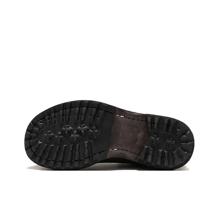 IGESHI Platform Height Increasing Leather Shoes Men's-7