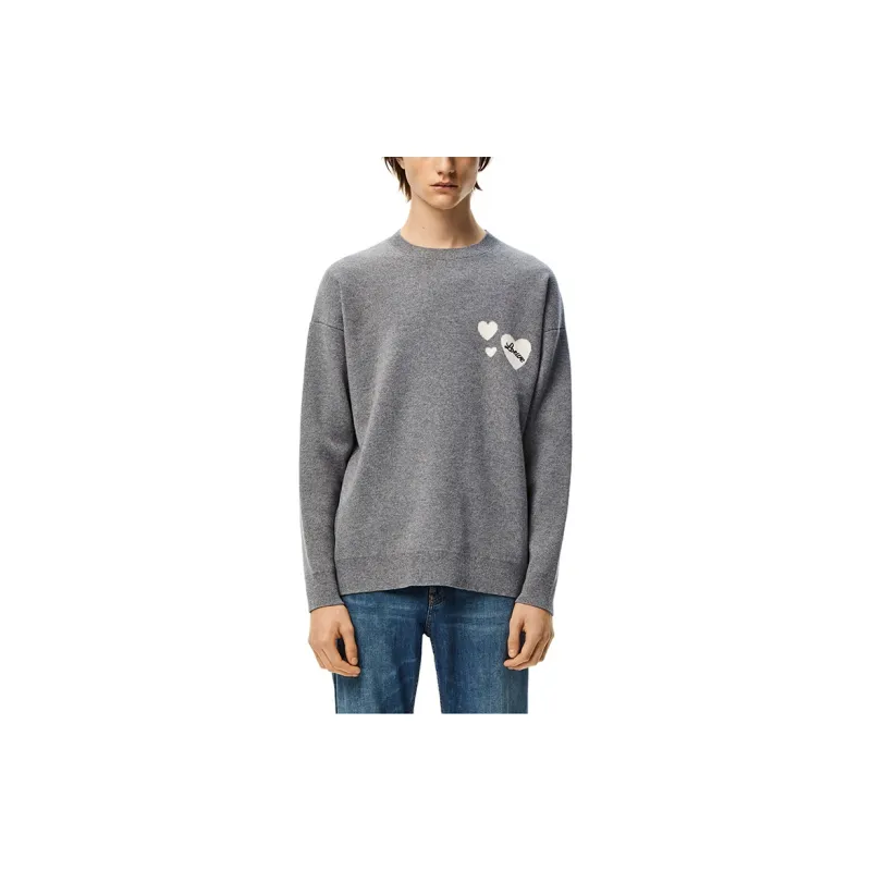 LOEWE FW22 Sweater Men's Heather Gray-2
