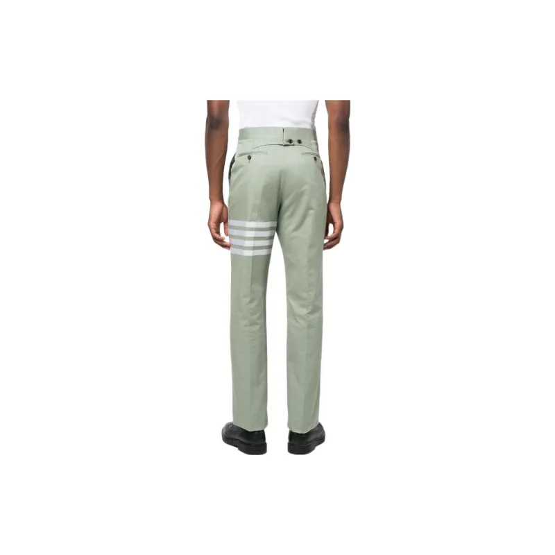 THOM BROWNE 4 Bar Stripe Cropped Tailored Trousers-2