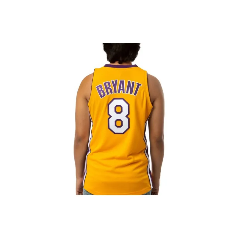Mitchell & Ness Basketball Jersey Unisex Yellow-2