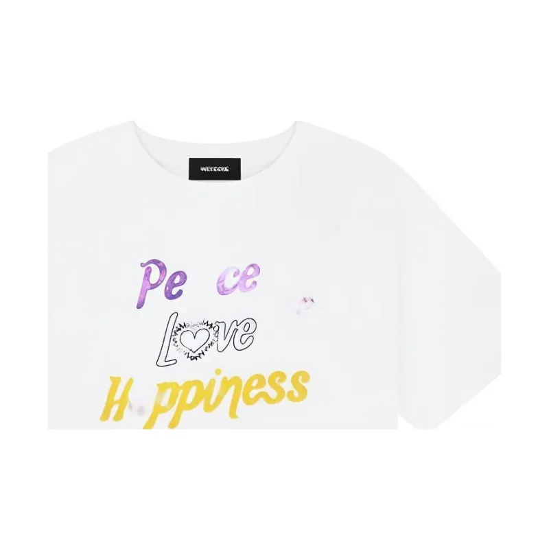 WE11DONE Graphic print Cotton T shirt-4