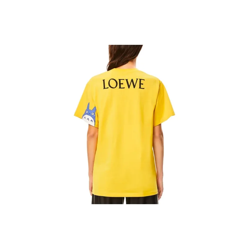 LOEWE T Shirts Unisex Yellow-6
