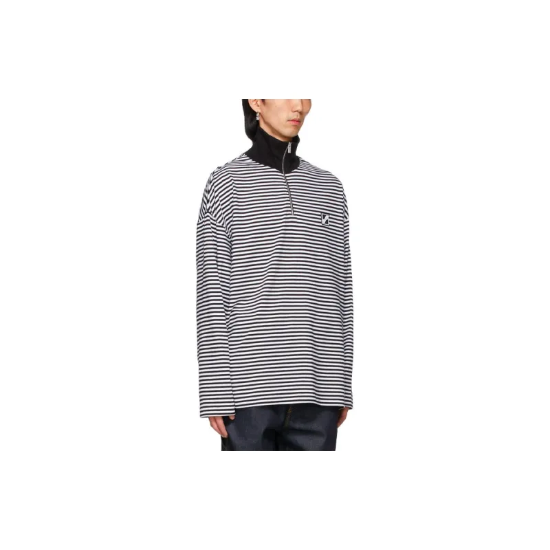 WE11DONE Sweaters Unisex Black/White-5