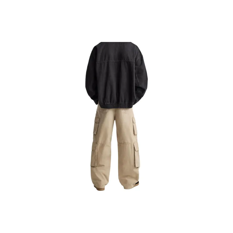 ZARA Casual Pants Men Beige-3