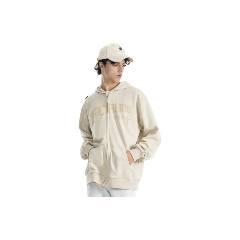 FORHUG Sweatshirts Unisex Oat Gray-3
